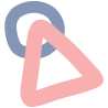 circle and triangle icon