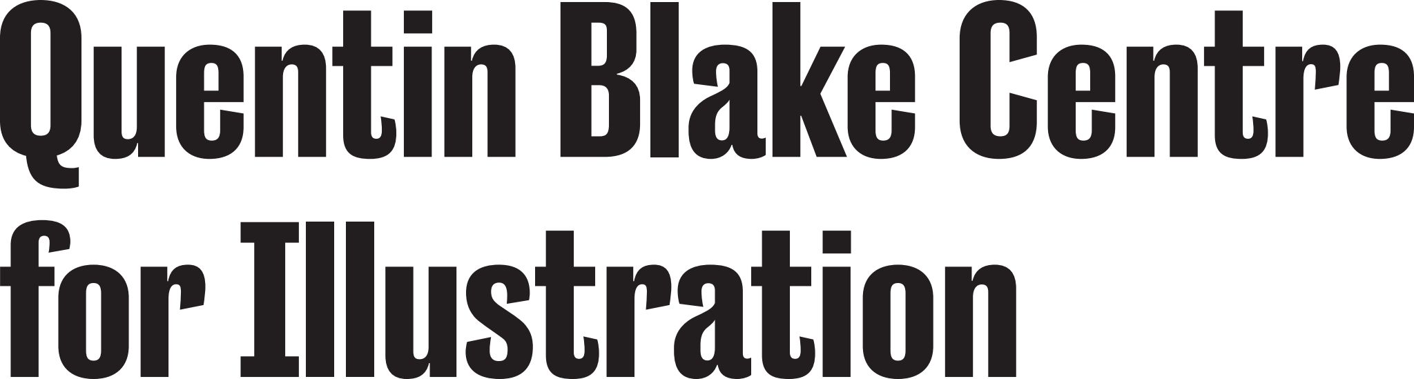 Logo for Quentin Blake Centre for Illustration