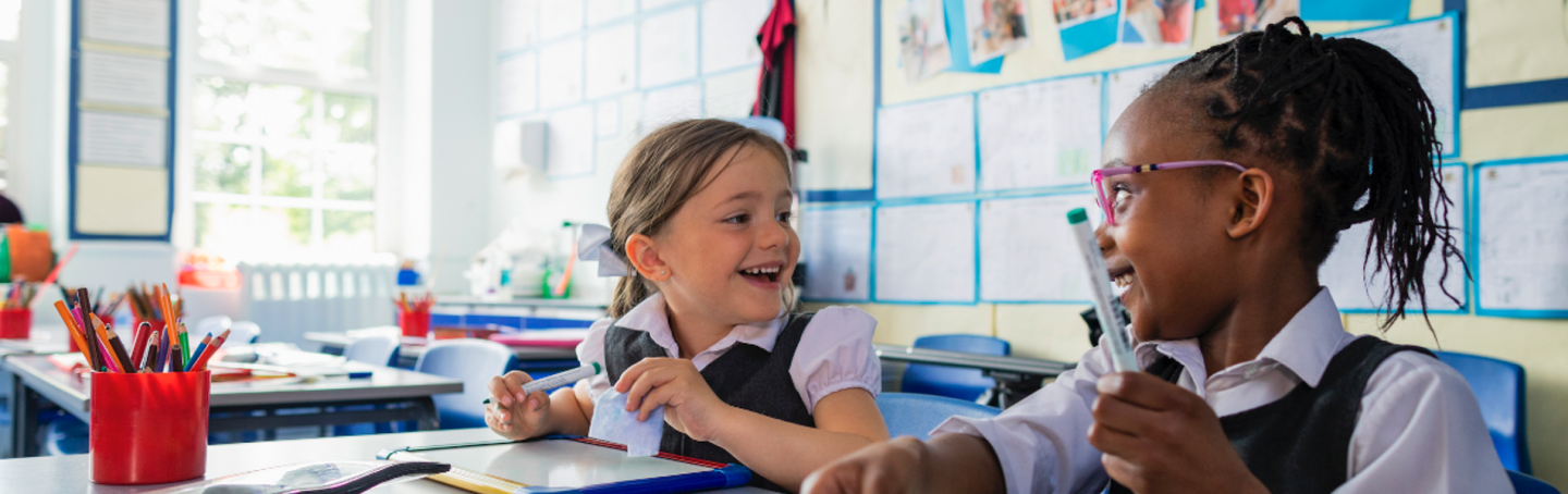 School girls in Oxfordshire school